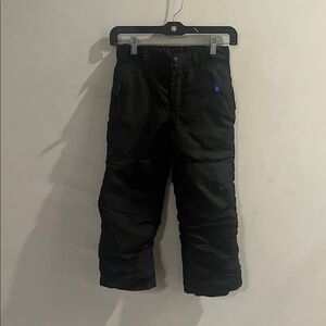 Kids Black Winter Pants
